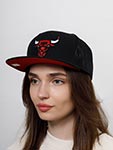 Бейсболка MITCHELL NESS арт. HHSS7016-CBUYYPPPBLCK Chicago Bulls NBA (черный)